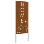 vidaXL Panou Decorativ de Grădină Ruginit 50 x 140 cm vidaXL Panou Decorativ de Grădină Ruginit 50 x 140 cm