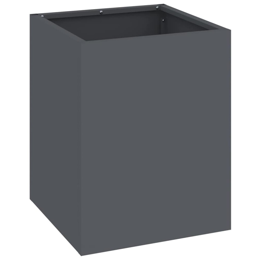vidaXL Vază pentru Grădină Antracit 50 x 32 x 40 cm