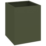 vidaXL Vază pentru Grădină Verde oliv 50 x 32 x 40 cm vidaXL Vază pentru Grădină Verde oliv 50 x 32 x 40 cm