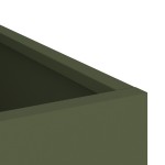 vidaXL Vază pentru Grădină Verde oliv 50 x 32 x 40 cm vidaXL Vază pentru Grădină Verde oliv 50 x 32 x 40 cm