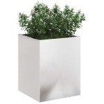 vidaXL Vază pentru Grădină Argintiu 50 x 32 x 40 cm Oțel inoxidabil vidaXL Vază pentru Grădină Argintiu 50 x 32 x 40 cm Oțel inoxidabil
