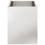 vidaXL Vază pentru Grădină Argintiu 50 x 32 x 40 cm Oțel inoxidabil vidaXL Vază pentru Grădină Argintiu 50 x 32 x 40 cm Oțel inoxidabil