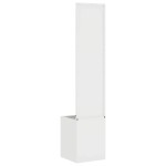 vidaXL Ecran de intimitate pentru grădină Traforaj Alb 32 x 140 cm