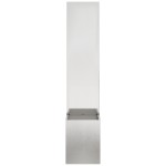 vidaXL Ghiveci de Grădină cu Panou Decorativ Argintiu 32 x 140 cm vidaXL Ghiveci de Grădină cu Panou Decorativ Argintiu 32 x 140 cm