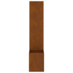 vidaXL Ghiveci de Grădină cu Panou Decorativ Ruginit 32 x 140 cm vidaXL Ghiveci de Grădină cu Panou Decorativ Ruginit 32 x 140 cm