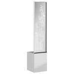 vidaXL Ghiveci de Grădină cu Panou Decorativ Argintiu 32 x 140 cm vidaXL Ghiveci de Grădină cu Panou Decorativ Argintiu 32 x 140 cm