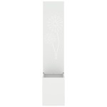 vidaXL Ghiveci de Grădină cu Panou Decorativ Alb 32 x 140 cm vidaXL Ghiveci de Grădină cu Panou Decorativ Alb 32 x 140 cm