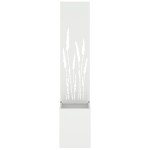 vidaXL Ghiveci de Grădină cu Panou Decorativ Alb 32 x 140 cm vidaXL Ghiveci de Grădină cu Panou Decorativ Alb 32 x 140 cm