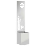 vidaXL Ecran de intimitate pentru grădină Argintiu 32 x 140 cm