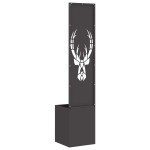 vidaXL Ecran de intimitate pentru grădină Negru 32 x 140 cm