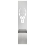 vidaXL Ecran de intimitate pentru grădină Argintiu 32 x 140 cm