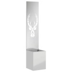 vidaXL Ecran de intimitate pentru grădină Argintiu 32 x 140 cm