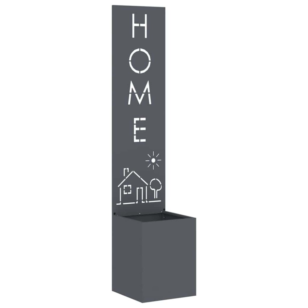 vidaXL Ecran de intimitate pentru grădină Antracit 32 x 140 cm