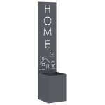 vidaXL Ecran de intimitate pentru grădină Antracit 32 x 140 cm