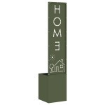 vidaXL Ecran de intimitate pentru grădină Olivengrønn 32 x 140 cm