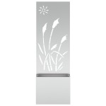 vidaXL Ghiveci de Grădină cu Panou Decorativ Argintiu 50 x 140 cm vidaXL Ghiveci de Grădină cu Panou Decorativ Argintiu 50 x 140 cm