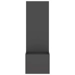 vidaXL Ecran de intimitate pentru grădină Traforaj Negru 50 x 140 cm