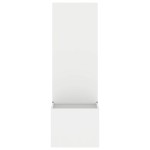 vidaXL Ghiveci de Grădină cu Panou Decorativ Alb 50 x 140 cm vidaXL Ghiveci de Grădină cu Panou Decorativ Alb 50 x 140 cm