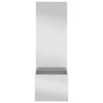 vidaXL Ghiveci de Grădină cu Panou Decorativ Argintiu 50 x 140 cm vidaXL Ghiveci de Grădină cu Panou Decorativ Argintiu 50 x 140 cm