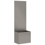 vidaXL Ecran de intimitate pentru grădină Traforaj Ruginit 50 x 140 cm