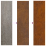 vidaXL Ghiveci de Grădină cu Panou Decorativ Ruginit 50 x 140 cm vidaXL Ghiveci de Grădină cu Panou Decorativ Ruginit 50 x 140 cm