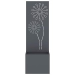 vidaXL Ecran de intimitate pentru grădină Antracit 50 x 140 cm