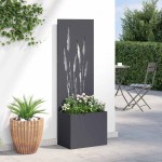vidaXL Ecran de intimitate pentru grădină Antracit 50 x 140 cm