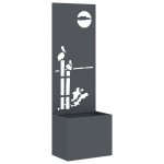 vidaXL Ecran de intimitate pentru grădină Antracit 50 x 140 cm