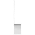 vidaXL Ghiveci de Grădină cu Panou Decorativ Argintiu 50 x 140 cm vidaXL Ghiveci de Grădină cu Panou Decorativ Argintiu 50 x 140 cm