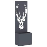 vidaXL Ecran de intimitate pentru grădină Antracit 50 x 140 cm