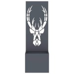 vidaXL Ecran de intimitate pentru grădină Antracit 50 x 140 cm