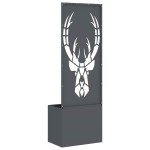 vidaXL Ecran de intimitate pentru grădină Antracit 50 x 140 cm