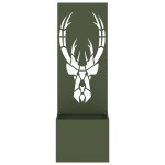 vidaXL Ghiveci de Grădină cu Panou Decorativ Olivengrønn 50 x 140 cm vidaXL Ghiveci de Grădină cu Panou Decorativ Olivengrønn 50 x 140 cm