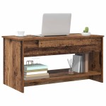 vidaXL Masă de cafea Lemn vechi 102 x 50 x 52.5 cm Lemn compozit vidaXL Masă de cafea Lemn vechi 102 x 50 x 52.5 cm Lemn compozit