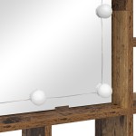 vidaXL Dulap cu oglindă Lemn vechi 91 x 15 x 76.5 cm Lemn compozit vidaXL Dulap cu oglindă Lemn vechi 91 x 15 x 76.5 cm Lemn compozit