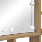 vidaXL Dulap cu oglindă stejar artizanal 91 x 15 x 76.5 cm vidaXL Dulap cu oglindă stejar artizanal 91 x 15 x 76.5 cm
