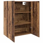 vidaXL Dulap suspendat Lemn vechi 69.5 x 34 x 90 cm Lemn compozit