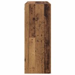 vidaXL Dulap suspendat Lemn vechi 69.5 x 34 x 90 cm Lemn compozit