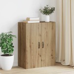 vidaXL Dulap suspendat Pe perete stejar artizanal 69.5 x 34 x 90 cm
