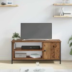 vidaXL Cabinet TV cu raft Lemn vechi 100 x 40 x 45 cm Lemn compozit