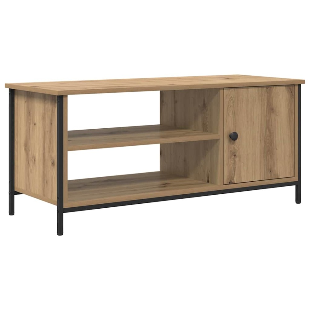 vidaXL Cabinet TV stejar artizanal 100 x 40 x 45 cm Lemn compozit