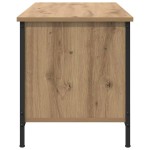 vidaXL Cabinet TV stejar artizanal 100 x 40 x 45 cm Lemn compozit vidaXL Cabinet TV stejar artizanal 100 x 40 x 45 cm Lemn compozit