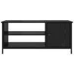 vidaXL Cabinet TV cu raft Stejar negru 100 x 40 x 45 cm Lemn compozit vidaXL Cabinet TV cu raft Stejar negru 100 x 40 x 45 cm Lemn compozit