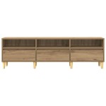 vidaXL Cabinet TV stejar artizanal 150 x 30 x 45 cm Lemn compozit