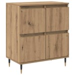 vidaXL Bufet cu depozitare cu ușă Maro 60 x 35 x 70 cm Lemn compozit vidaXL Bufet cu depozitare cu ușă Maro 60 x 35 x 70 cm Lemn compozit