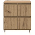 vidaXL Bufet cu depozitare cu ușă Maro 60 x 35 x 70 cm Lemn compozit vidaXL Bufet cu depozitare cu ușă Maro 60 x 35 x 70 cm Lemn compozit