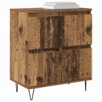 vidaXL Bufet cu depozitare cu ușă Maro 60 x 35 x 70 cm Lemn compozit