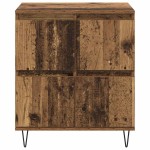vidaXL Bufet cu depozitare cu ușă Maro 60 x 35 x 70 cm Lemn compozit