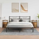 vidaXL Dulap de noapte Lemn vechi Lemn compozit