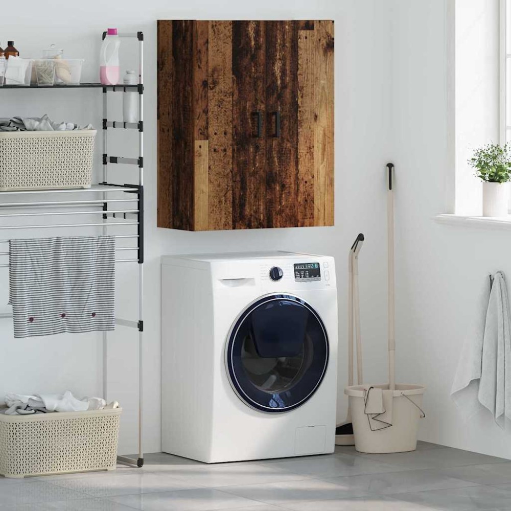 vidaXL Dulap de perete Lemn vechi 69,5 x 34 x 90 cm Lemn compozit